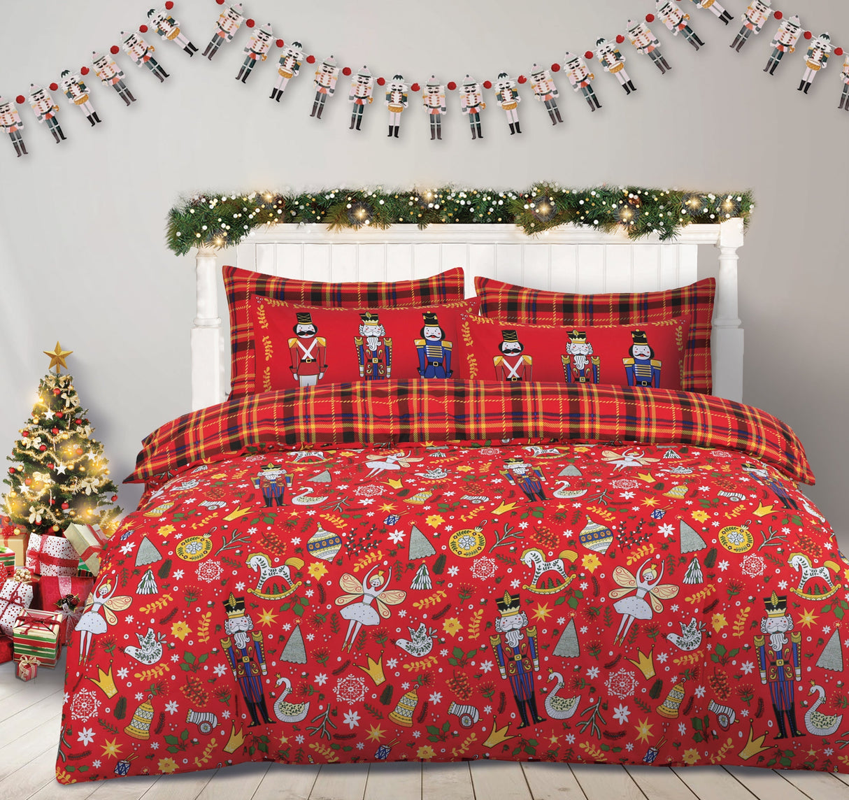 Velosso Nutcracker Duvet Cover & Pillowcase Set