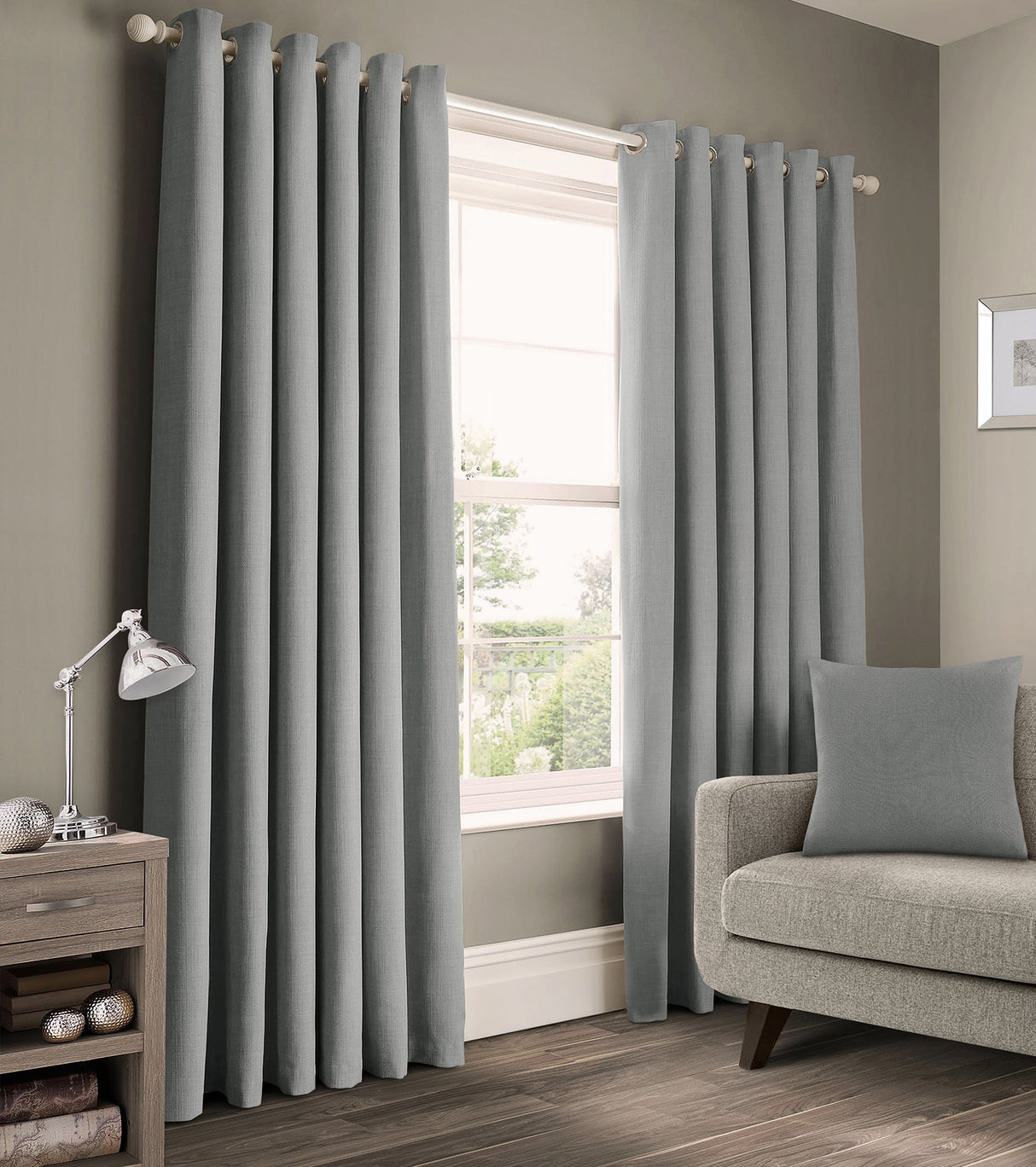 Velosso Panama Ring Top Curtains