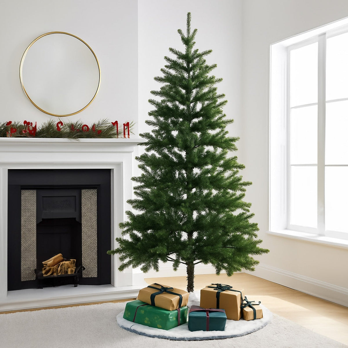Home Republic Plain Green Christmas Tree