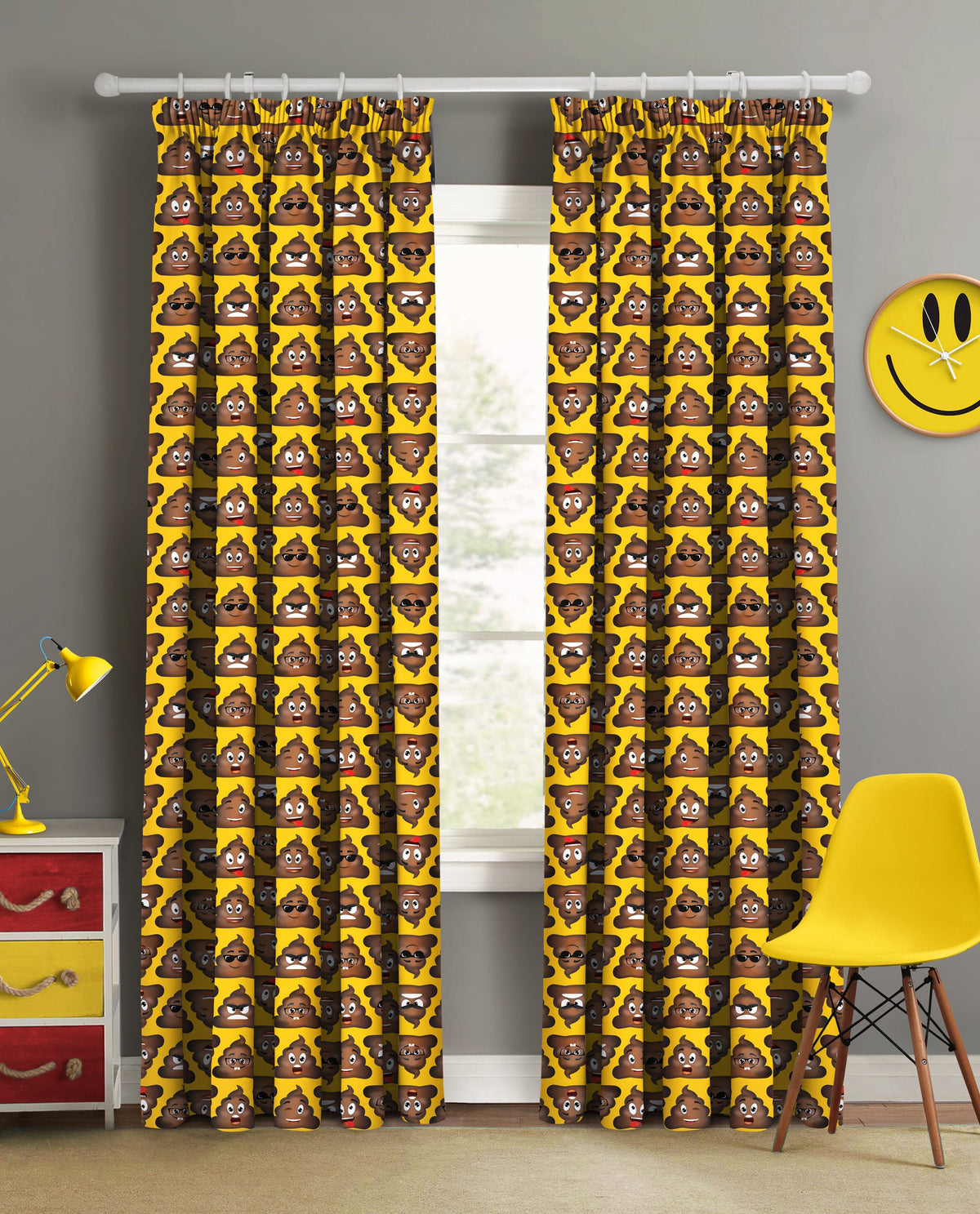 Velosso Poo Pencil Pleat Curtains