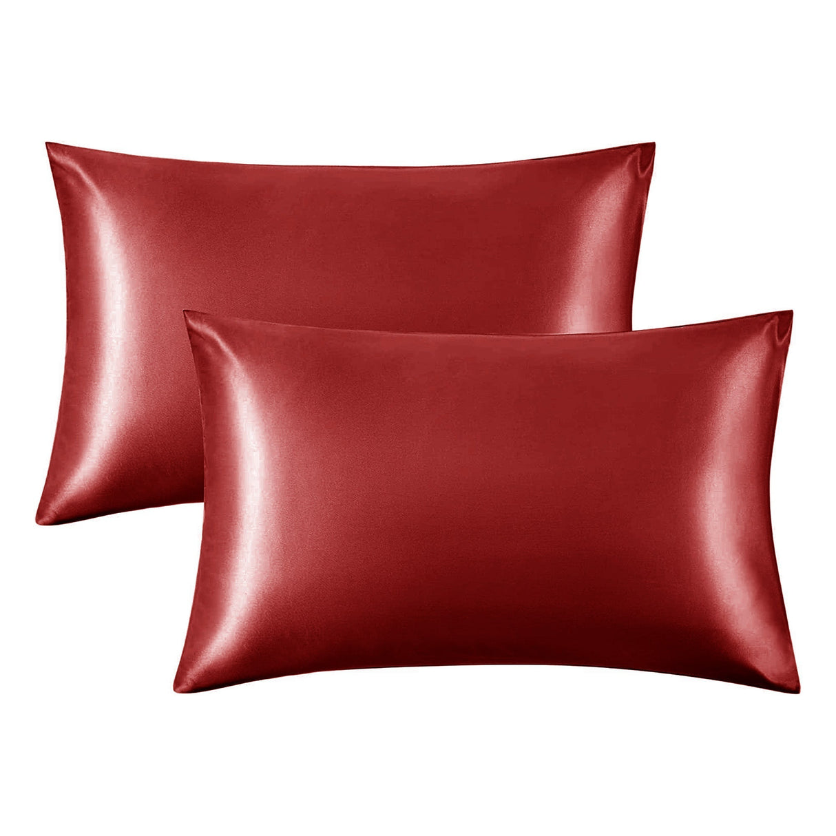 Intimates Satin Faux Silk Pillowcase Pair