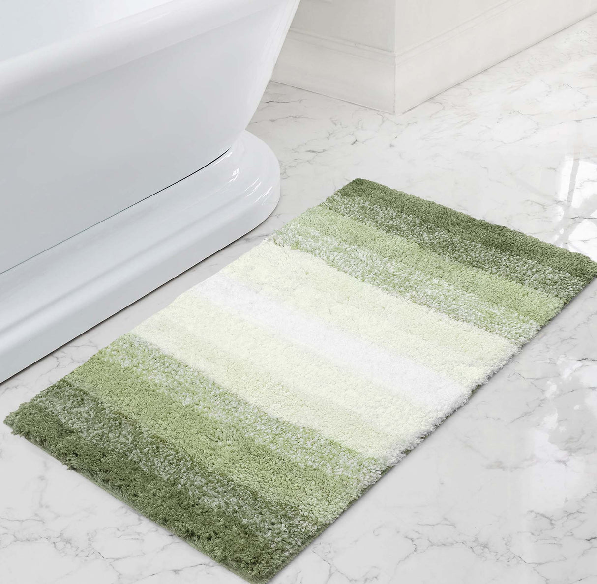 Velosso Super Stripe Bath/ Pedestal Mat Anti slip