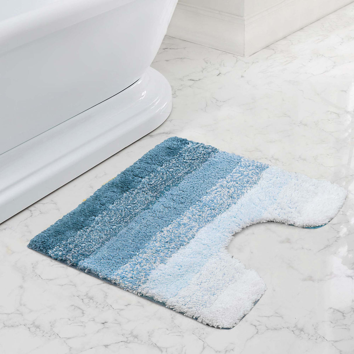 Velosso Super Stripe Bath/ Pedestal Mat Anti slip