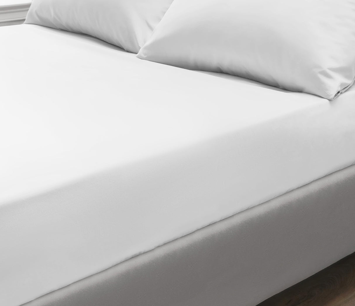 Sweet Dreams T200 100% Percale Cotton Fitted Sheet