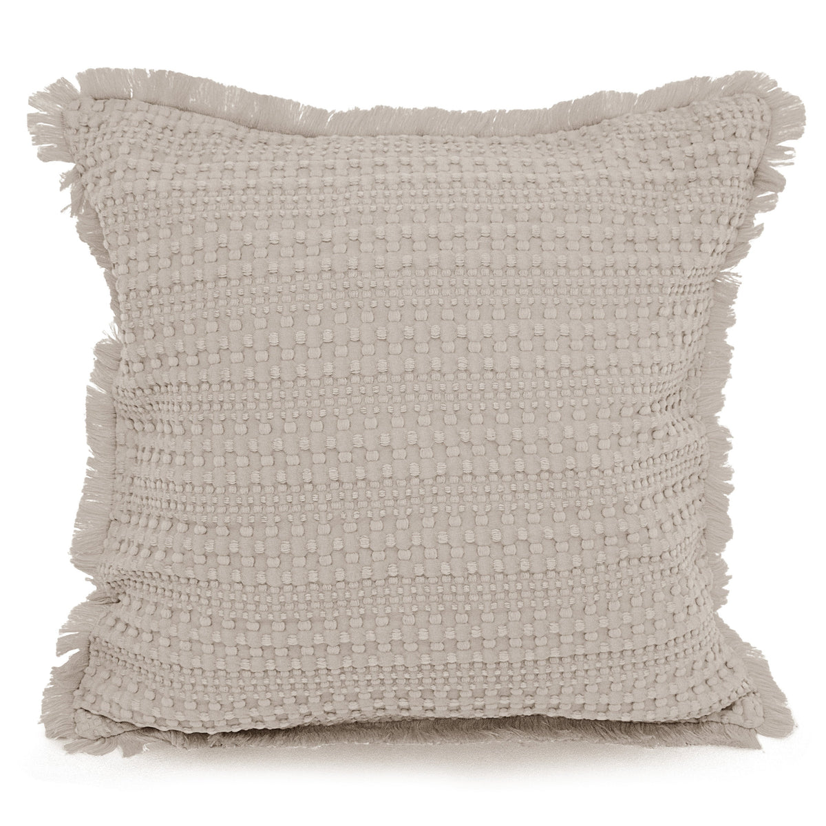 Velosso Waffle Fringed Cushion