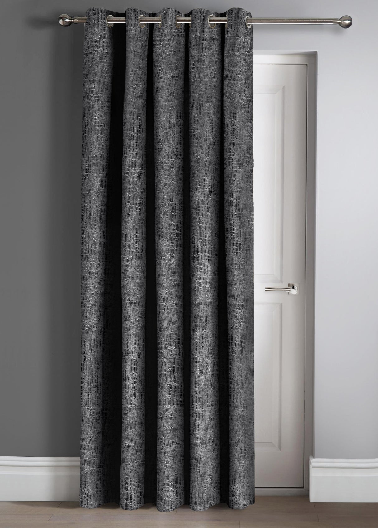 Velosso Westwood Ring Top Door Curtain