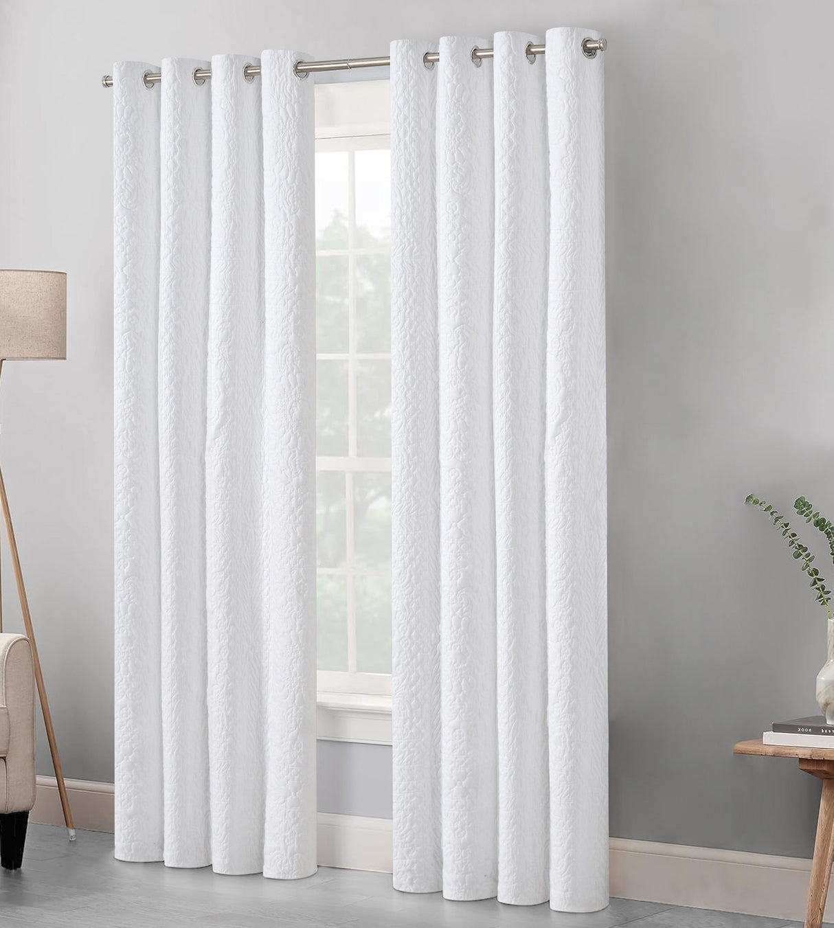 Velosso Winchester Ring Top Curtains