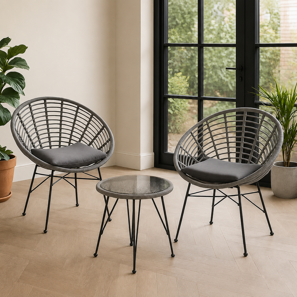 Home Republic Venice 3Pc Bistro Set