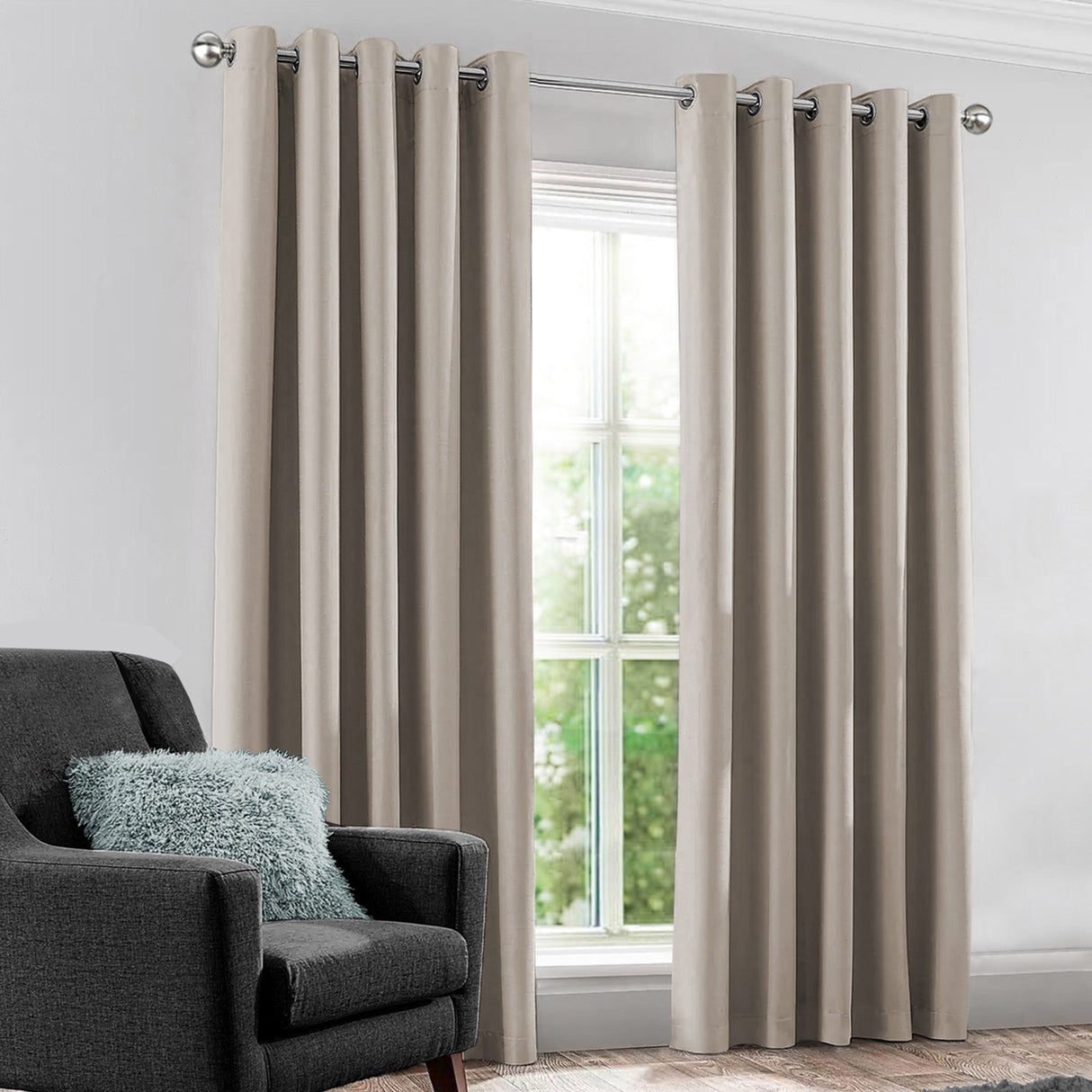 Velosso Kassidy Blackout Ring Top Curtains