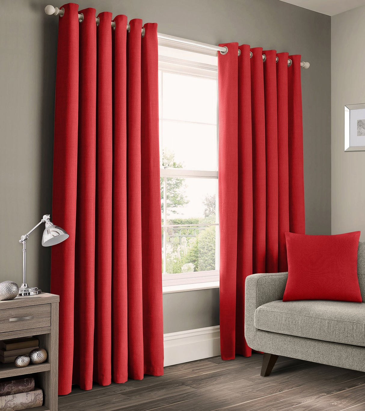 Velosso Panama Ring Top Curtains