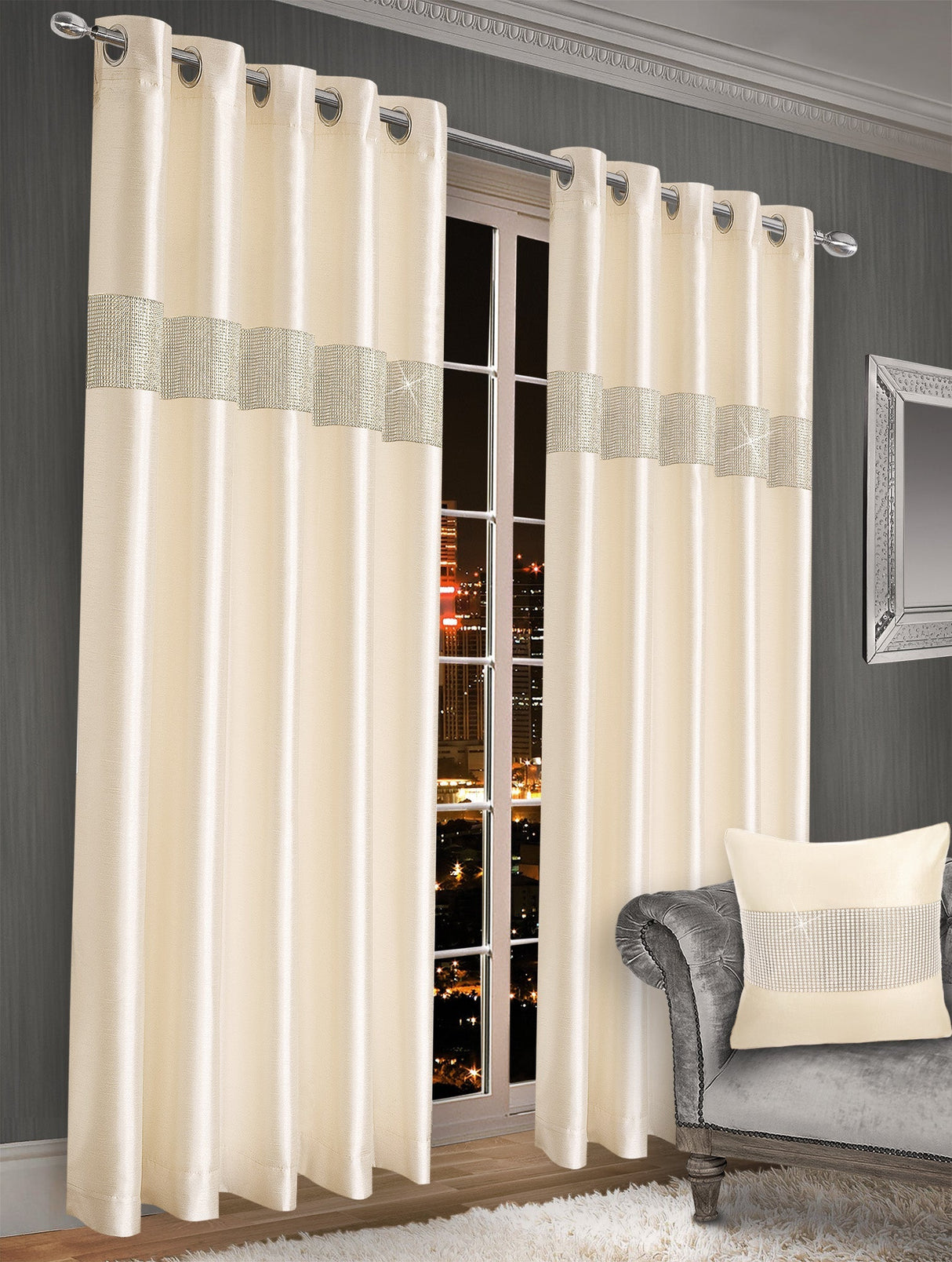 Intimates Belleza Ring Top Curtains