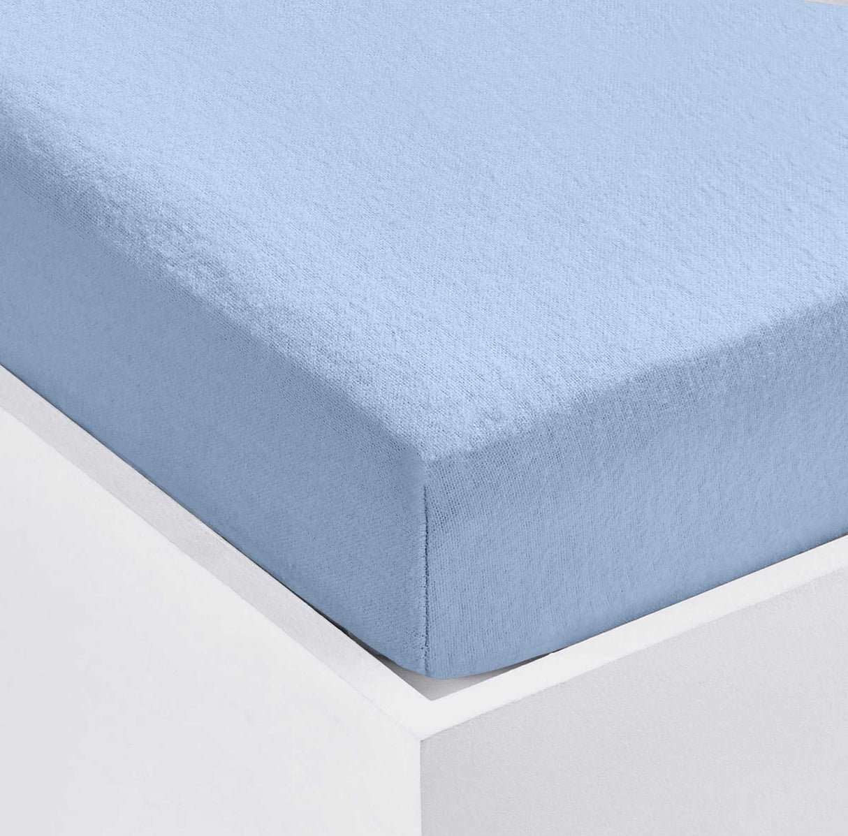Velosso Terry Stretch 100% Cotton Fitted Sheet