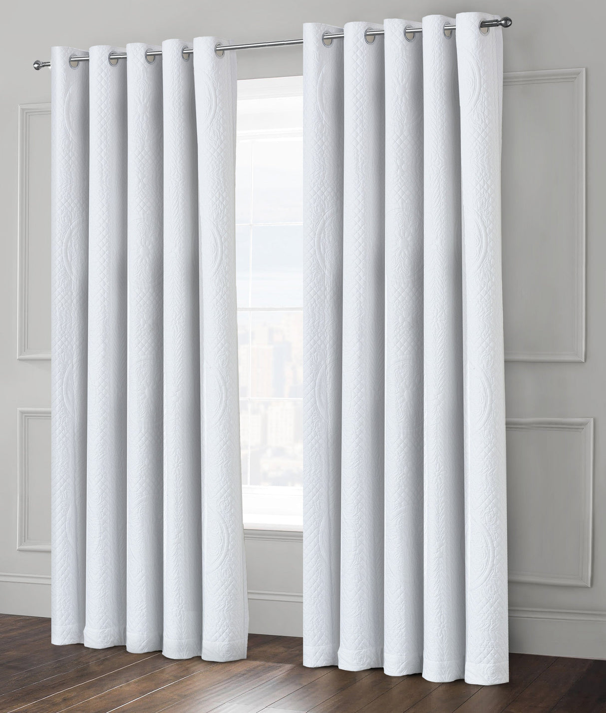 Velosso Belfort Pinsonic Ring Top Curtains