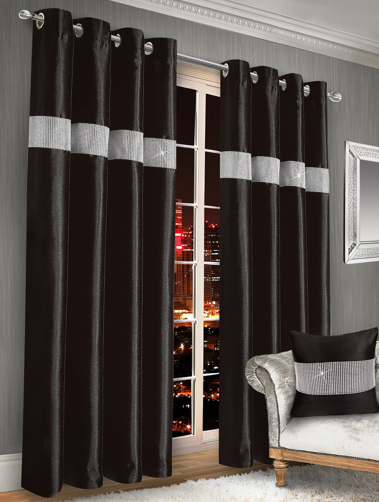 Intimates Belleza Ring Top Curtains