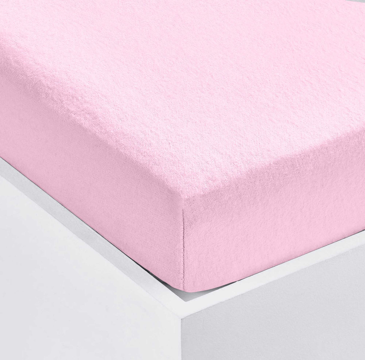 Velosso Terry Stretch 100% Cotton Fitted Sheet