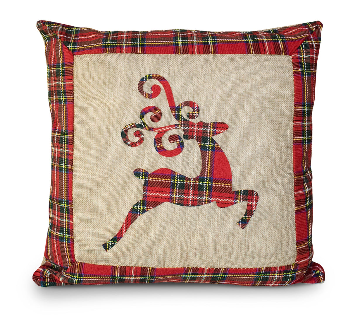 Velosso Santa Highland Check Cushion