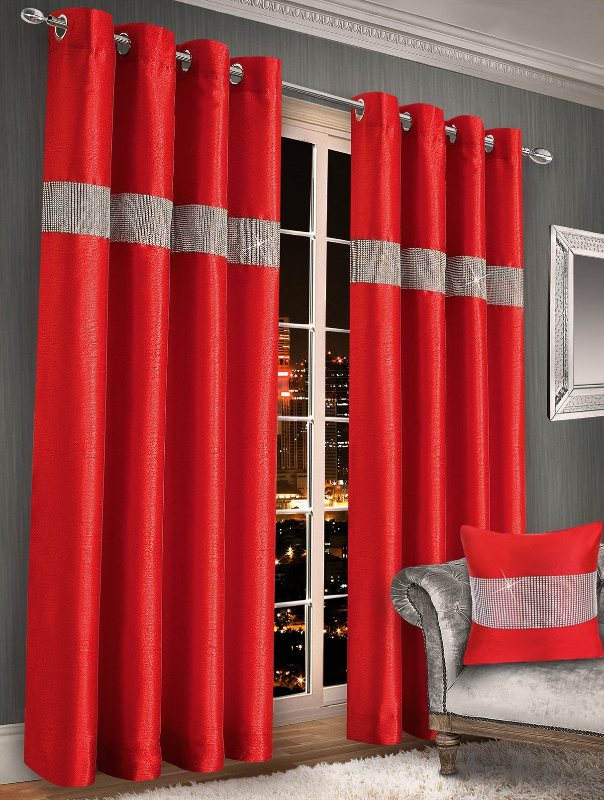 Intimates Belleza Ring Top Curtains