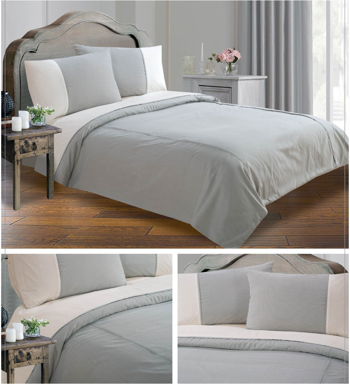 Intimates Lincoln Stripes Duvet Cover & Pillowcase Set