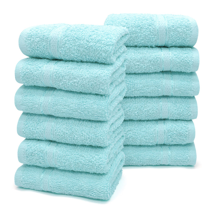 Aspen 400gsm Cotton Aqua Face Cloth