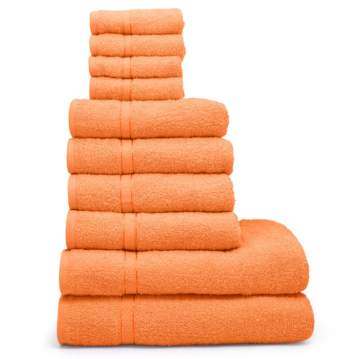 400gsm Cotton Aspen Orange Towel