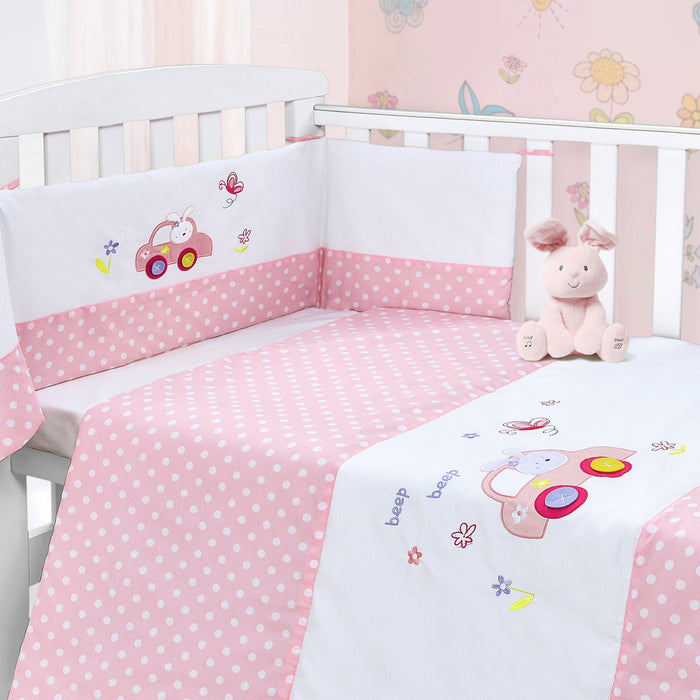 Beep Beep Car 2 Piece Nursery Bedding Bale Set