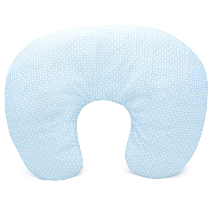 Nursing Pillow Blue Polka Dots