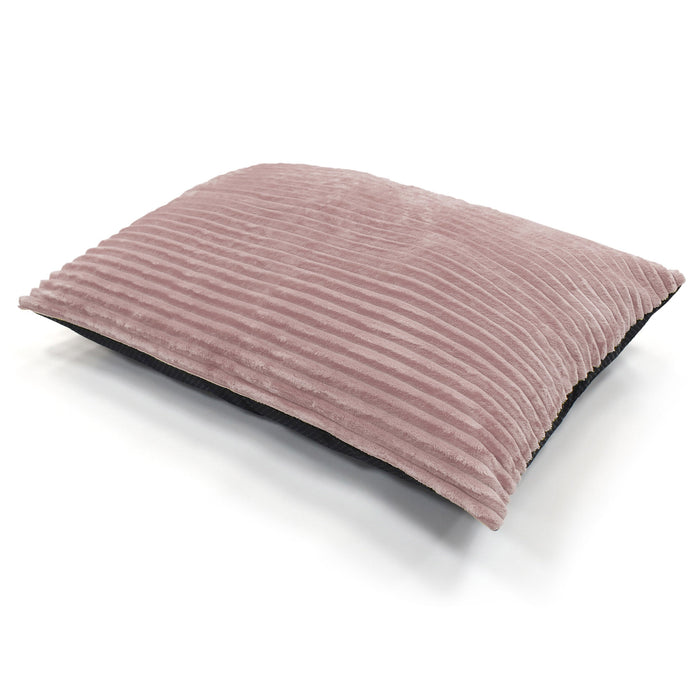 Blush Pink Corduroy Floor Cushion
