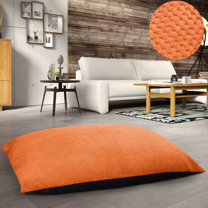 Elin Orange Floor Cushion