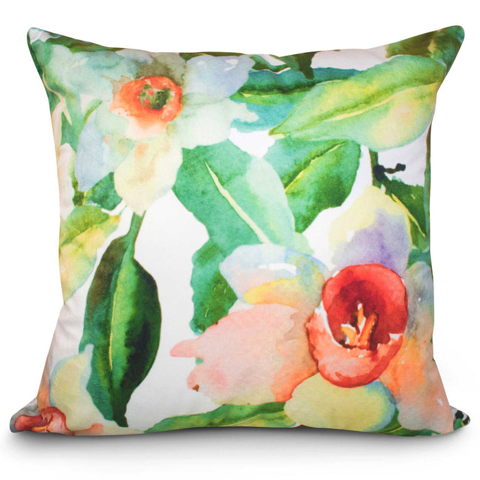 Floral Passion Water Colour Cushion Cover