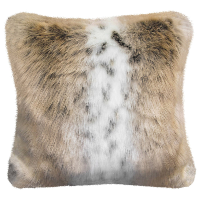 Fox Faux Fur Cushion Cover