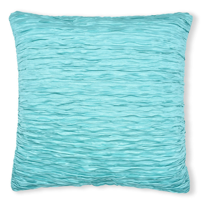 Freya Pleated Duck Egg Cushion Cover