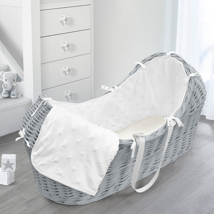 Grey Pod Basket & White Star Dressing