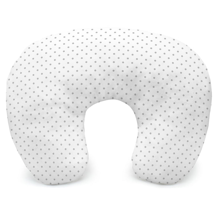 Nursing Pillow Grey Polka Dots