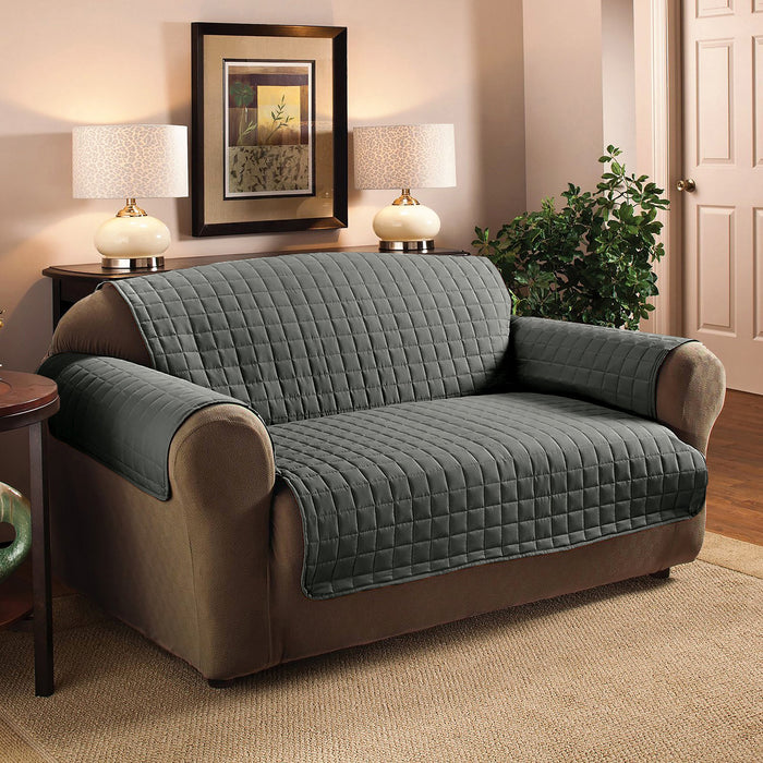 Velosso Grey Water Repellent Sofa Protector