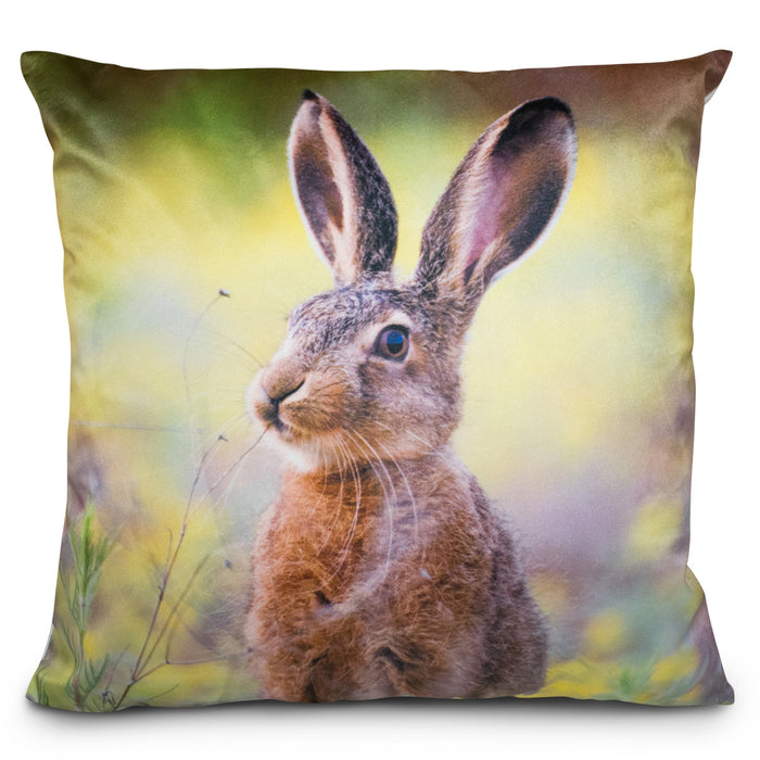 Hare Printed Cushion Cover