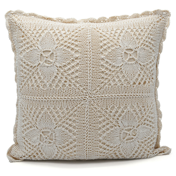 Landon Crochet Lace Cushion Cover