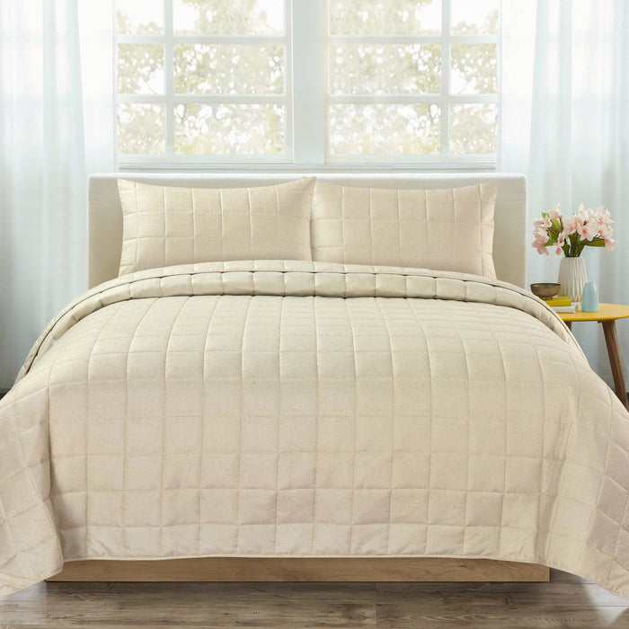 Nolan Cream Bedspread Set
