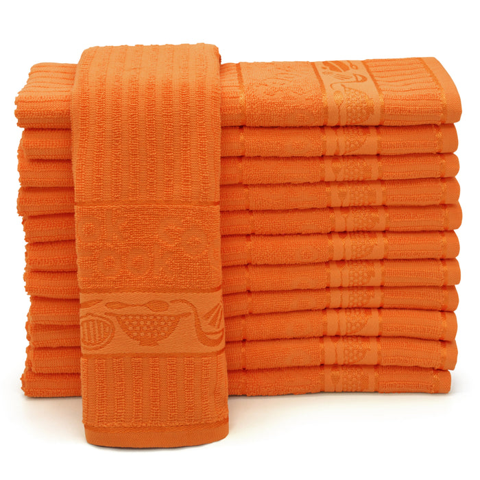 Cooks Jacquard Orange Tea Towel