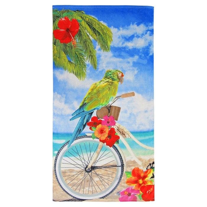 Parrot Beach & Travel Towel