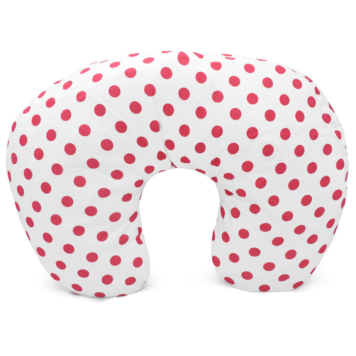 Nursing Pillow Red Polka Dots