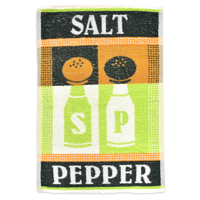 Jacquard Salt And Pepper Tea Towel