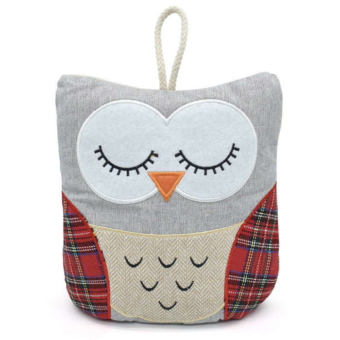 Weighted Sleeping Owl Doorstop