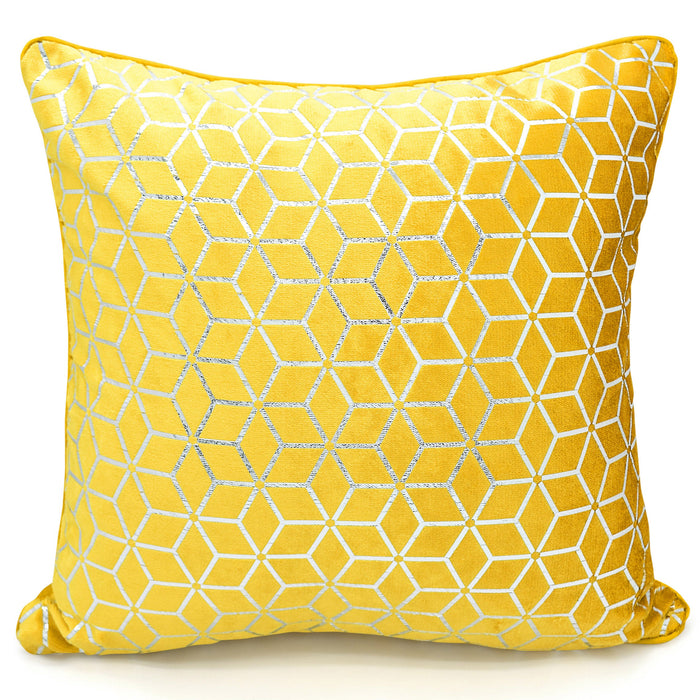 Vera Ochre Yellow Cushion Cover