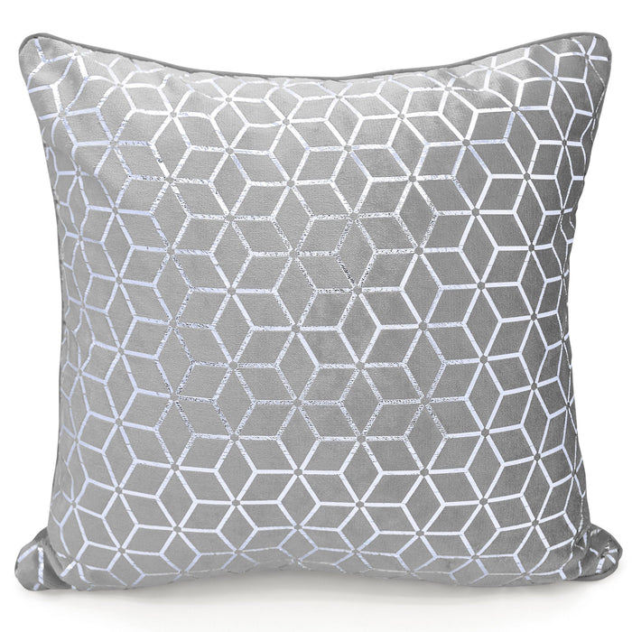 Vera Silver Cushion Cover