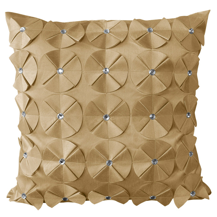 Vogue Latte Diamante Cushion Cover