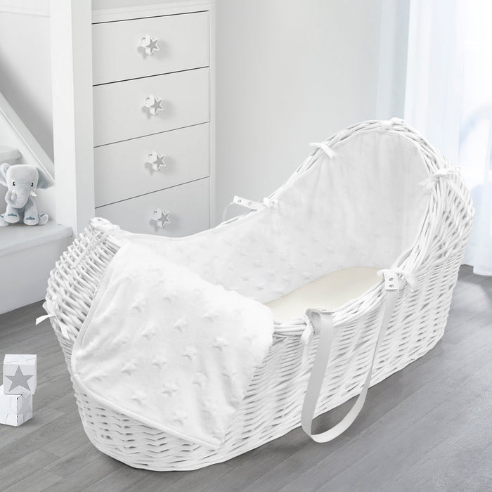 White Pod Basket & White Star Dressing