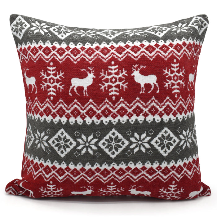 Christmas Nordic Chenille Cushion Cover