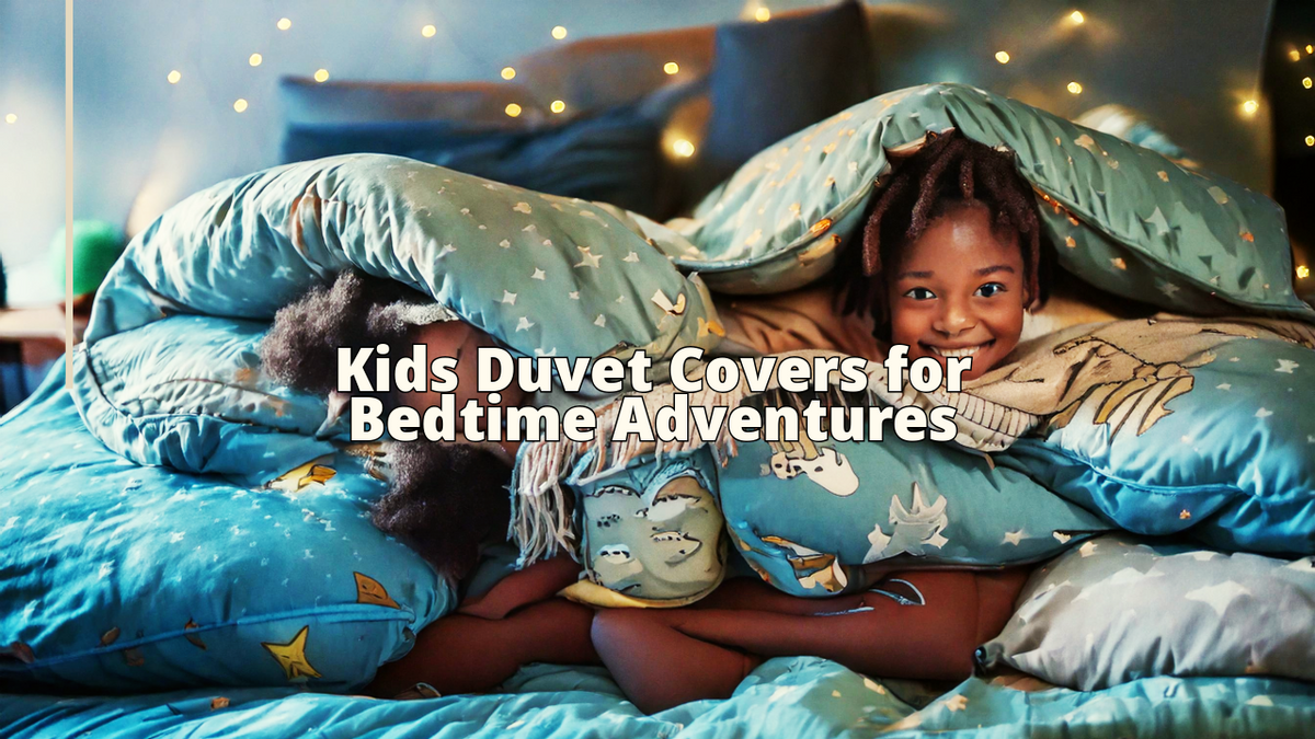 Kids Duvet Covers That Turn Bedtime into an Adventure
