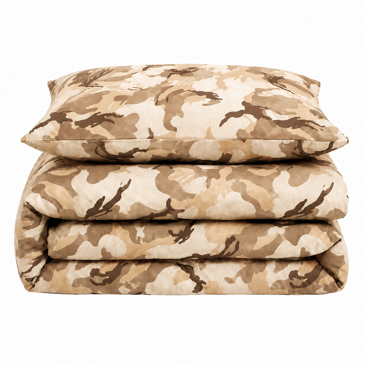 Velosso Camouflage Duvet Cover & Pillowcase Set