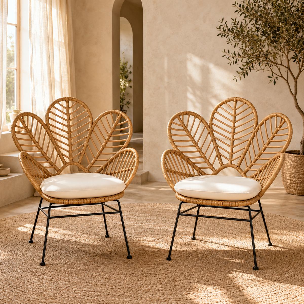 Home Republic Havana Rattan Chair